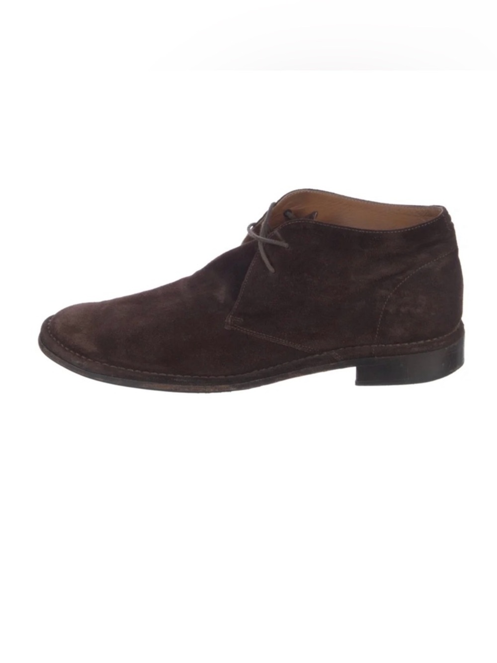 John Varvatos‎ Brown Suede Leather Men’s lace Chukka Boot 9.5 M